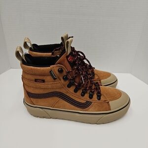Vans Brown High-Top Sneakers